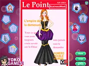 New Cover Magazine Dress Up game screenshot, girl posing in a glamorous outfit for a magazine cover, play free online fashion game