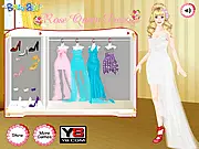 Rose Festival Queen free online dress up game, styling a girl in a gorgeous rose-themed gown and accessories for the festival.