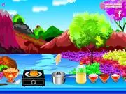 Chicken Vindaloo Recipe cooking game, preparing spices and chicken for curry, free online game