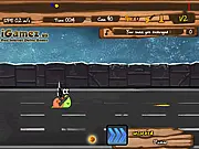 Snappy Snail team management and racing game, a free online game about upgrading fast snails for a world tournament.