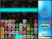 Play Diamond Chain free online, match two adjacent diamonds and gems to score points in this puzzle game