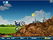 Off Road Biker Free Stunt Game – Collect Coins and Perform Flips on a Motorcycle Online