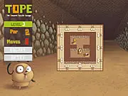 Free online puzzle game Tope: The Ooward Puzzle, where the player helps the Ooward character escape complicated labyrinths.