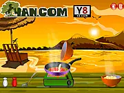 Patatas A Lo Pobre Recipe free online cooking game preparing Spanish potatoes
