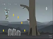 Bloosso Run free online endless runner game screenshot of the character running