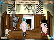 King William's Chocolate Challenge free online point and click adventure game for children set in a historical palace