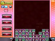 Superheroes Match puzzle game screenshot showing various superhero logos needing to be guided to matching holes