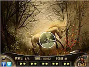Play Fantasy World Sniper free online game; find hidden fireflies in a beautiful fantasy world scene