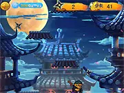 Chick Ninja Jump free online vertical platformer high score game