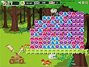 Abaca Tapulte game online, catapult launcher collecting animals, free physics puzzle game, animal collector game