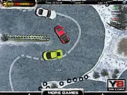 -15 Racers free online winter drift game on PlayArcadeHub