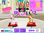 Happy Pet Grooming Salon free online time-management game for kids