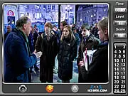 Screenshot of the Harry Potter: Find the Hidden Numbers online game with a detailed scene and numbers waiting to be found