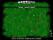 Passing the Ball online game screen showing a ball being passed between characters, symbolizing digital safety and responsibility