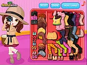 Photographer In Training free online dress up game, cute girl getting a trendy chic outfit for a photo session in the sun