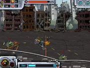 Dead Paradise game screenshot, play free online combat racing game, armed vehicle, post-apocalyptic city