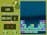 Play Anakonda Puzzle Match 3 free online game, color matching challenge with rising blocks, fast-paced puzzle