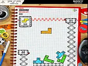 Space Tower free physics block stacking game screenshot, building transmission tower with space debris, play online gravity puzzle game