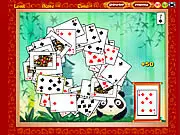 Ancient China Solitaire free online card game with ancient symbols and high scores