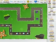 Thumbnail and gameplay of Pencil War free online Tower Defense strategy game