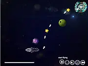 Draw And Fly free online drawing puzzle game starship path alien door stars