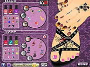 Pedicure & Manicure Salon free online beauty game nail design