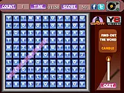 Play Kids Word Puzzle free online word search game. Find the name of the image hidden in the grid by dragging letters under a time limit.