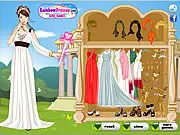 Goddess of Love Dress Up free online game – Style the goddess with Grecian gowns and sparkly accessories for Valentine's Day