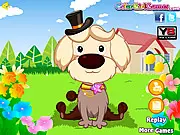 Play Poodle Contest Makeover Free Online, giving a cute poodle a new hair trim and accessories for the beauty contest
