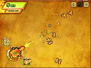 Play Nuclear Gun free online turret defense game upgrading gun and shooting enemies