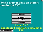Periodic Table Memorizer free online game for chemistry and element learning