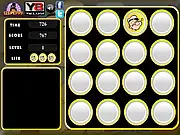 Free online memory game Popeye Memory Tiles, matching tiles featuring Popeye the Sailor Man