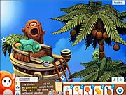 Play Ubooly & Friends online free puzzle game, drag 'n drop items, solve friends' puzzles, use platypus crystal ball for hints