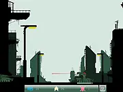 Play Proteus Defense game online free, survival shooter, cybernetic android war game, defend against waves, PlayArcadeHub action game