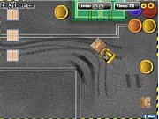 Free Forklift Parking game online on PlayArcadeHub - heavy machinery simulator and driving challenge