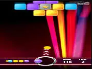Drop Zone Turbo online game screenshot, free color-matching shooter arcade action on PlayArcadeHub