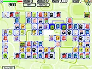 ConnectCreatures game screenshot, matching and connecting pairs of cute animals, free online action puzzle game