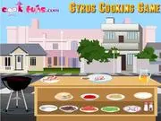 Play Delicious Gyros Cooking free online recipe game in an outdoor kitchen