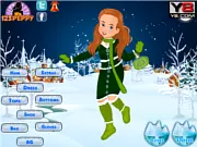 Christmas Cutie Dress Up free online holiday fashion game for an elegant festive look