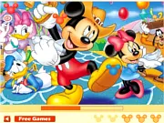 Finding hidden Mickey Mouse head shapes in a picture in the free online game