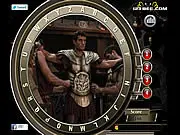 Immortals Find the Alphabets free online hidden object game screenshot, finding letters in mythological art, concentration game