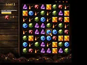 Blinding Treasure of the North free online fast-paced match 3 puzzle game