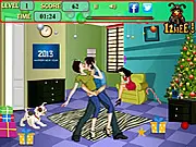 New Year Party Kiss stealth kissing game screenshot