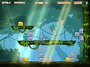 Dragon Bomb free online physics puzzle game with totems and explosions