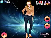 Kathryn Newton Dress Up free online celebrity fashion game helping an actress choose outfits
