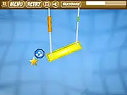 Shrink It 2 free online physics puzzle game with an octagon character