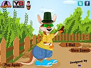 Cute Kangaroo Dress Up free online game screenshot - dressing a cartoon kangaroo with summer dresses and holiday accessories