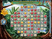 Eco Match 3 puzzle game screenshot, matching three tiles of the same type in a free online game