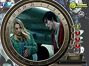 The Texas Chainsaw Massacre Hidden Numbers game screen with a dark, horror-themed image where numbers are concealed for the player to find.