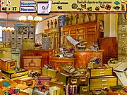 Strange Postman free online game, hidden object and find differences, old post office in England, play on PlayArcadeHub